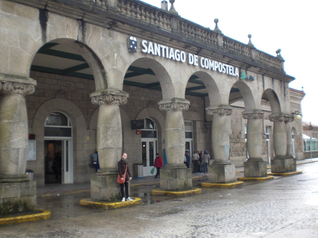 La Stazione Ferroviaria di Santiago di Compostela